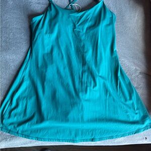 HALARA Teal Mini Dress